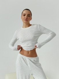 Piżama damska Staff lov white