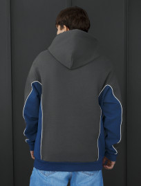 Bluza Staff ra dark gray & navy reflective