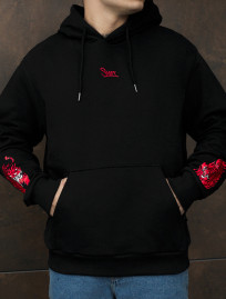 Bluza Staff logo & drago oversize