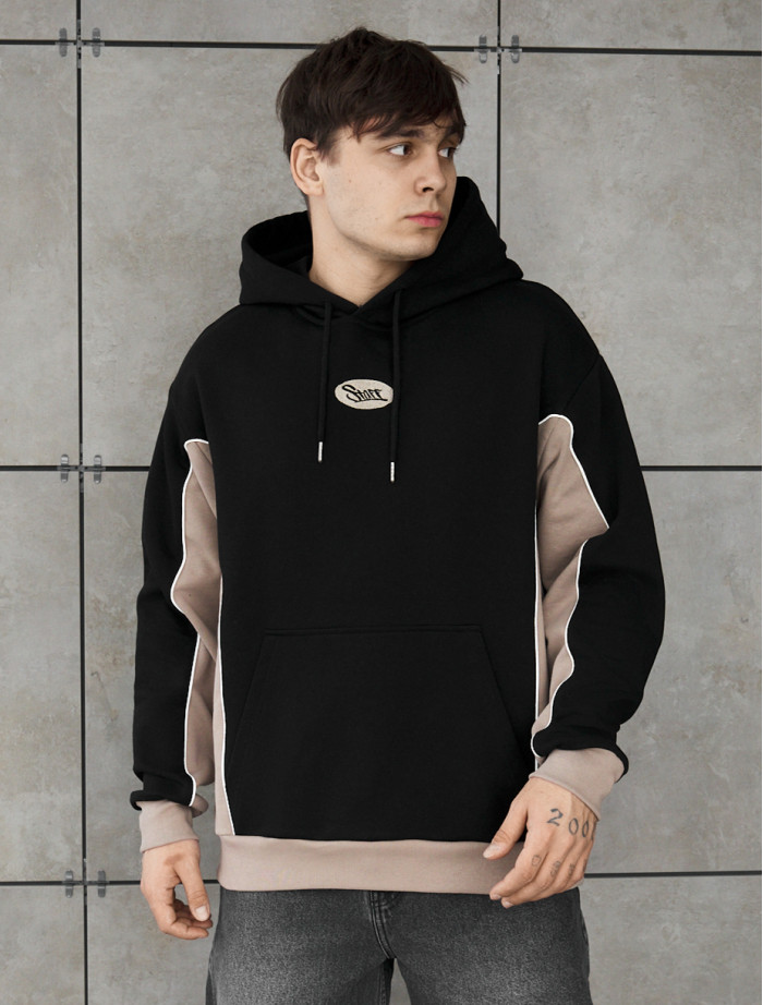 Bluza Staff ra black & brown reflective