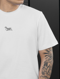 Koszulka Staff logo reflective white