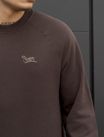 Bluza Staff brown logo