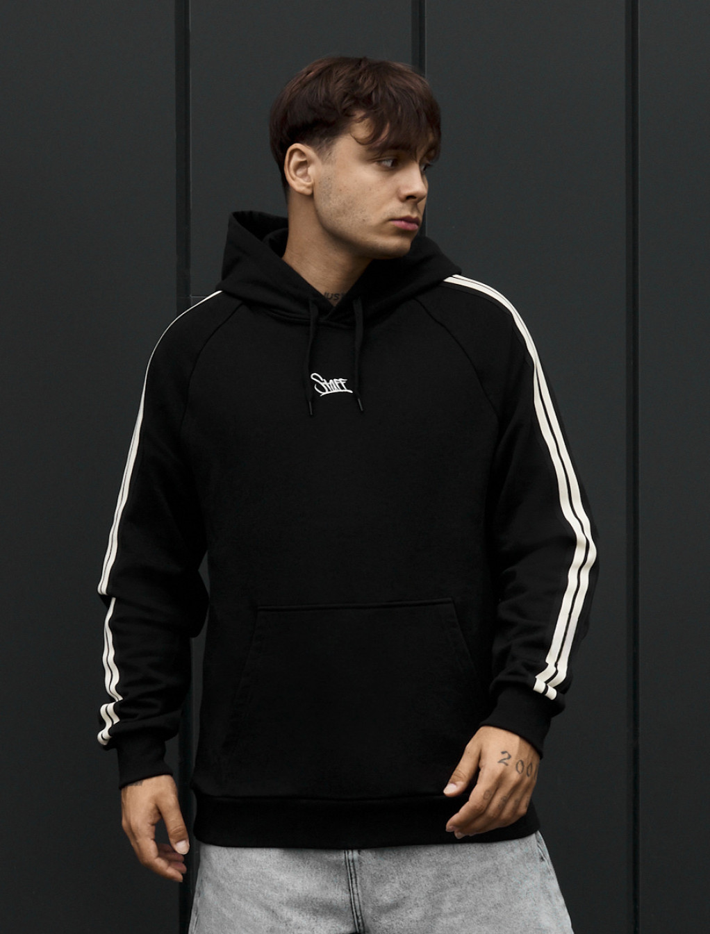 Bluza Staff lampas & logo black