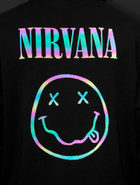Bluza Staff nirvan reflective oversize