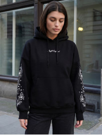 Bluza Staff bang black oversize fleece