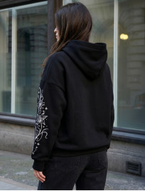 Bluza Staff bang black oversize fleece