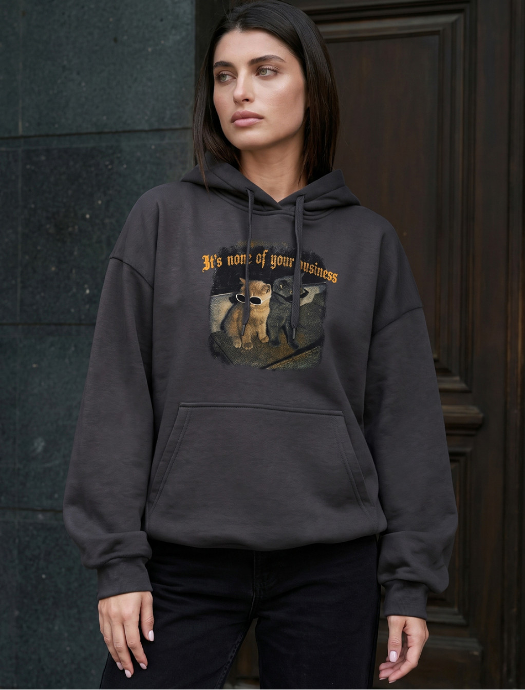Bluza Staff business oversize fleece