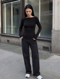 Longsleeve Staff hom black