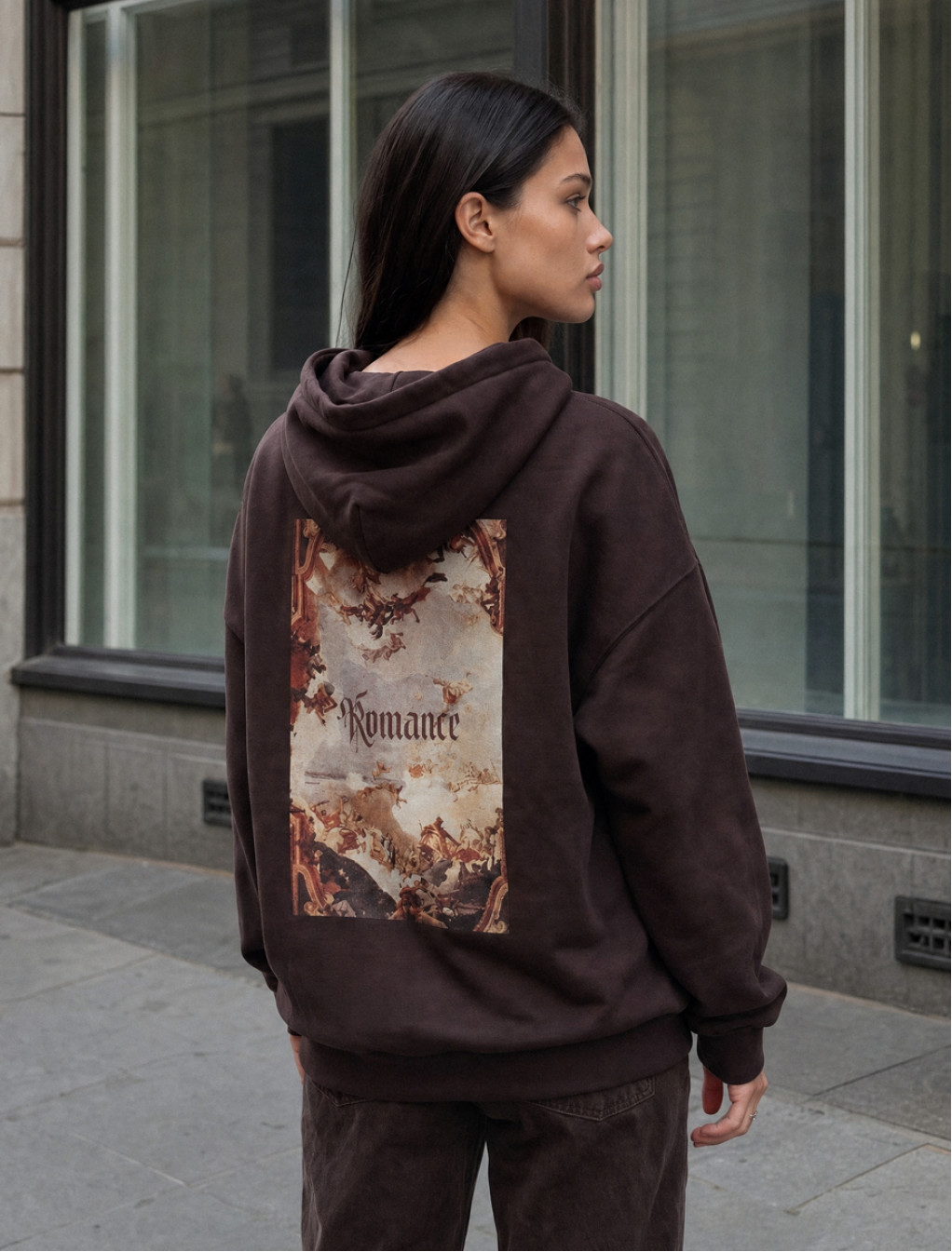 Bluza Staff romance oversize fleece