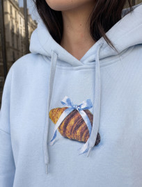 Bluza Staff croissant oversize fleece