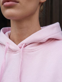 Bluza Staff light pink & pink logo oversize fleece