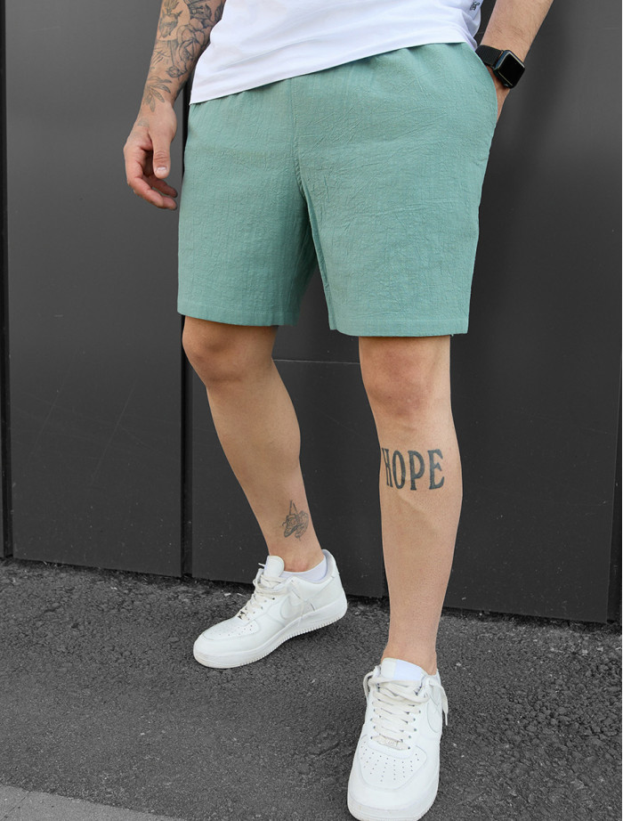 Spodenki chinos Staff turquoise