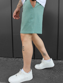 Spodenki chinos Staff turquoise