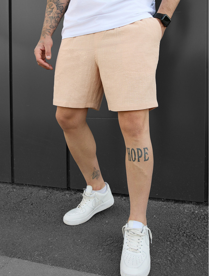 Spodenki chinos Staff light beige