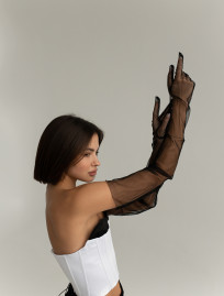 Rękawiczki Staff black (siatka)