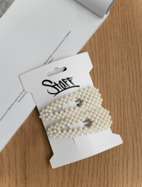 Spinka Staff white pearl (2 szt.)