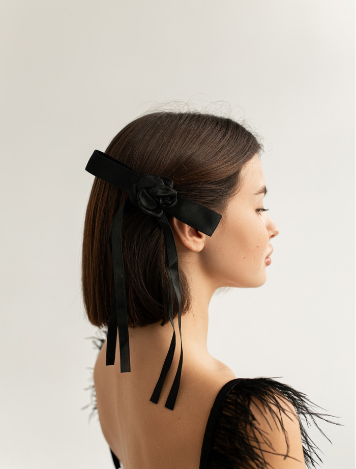 Spinka Staff black flower