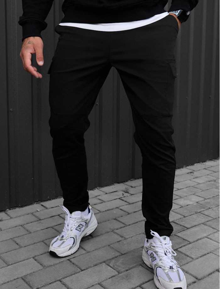 Spodnie Staff cargo copp black