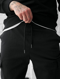 Spodnie Staff cargo copp black