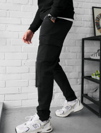 Spodnie Staff cargo copp black