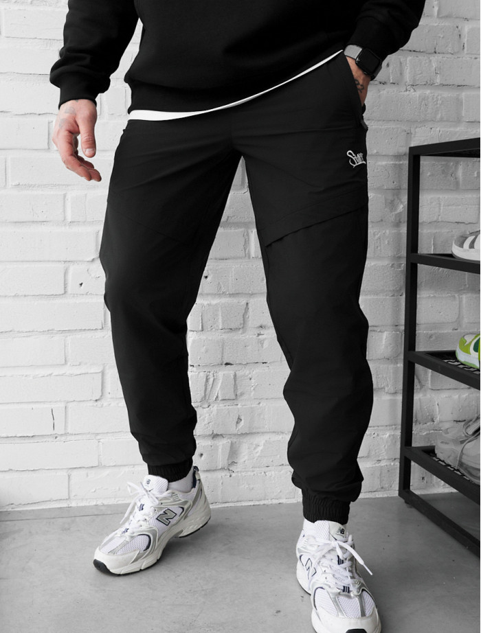 Joggery Staff spandex di black