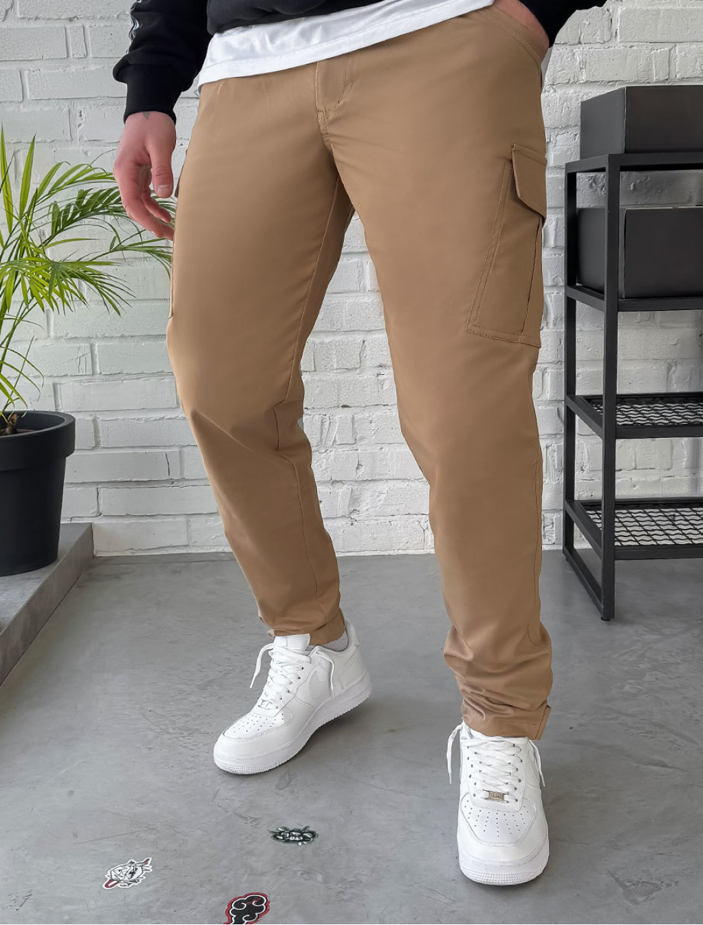 Spodnie Staff cargo beige TS