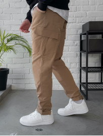 Spodnie Staff cargo beige TS