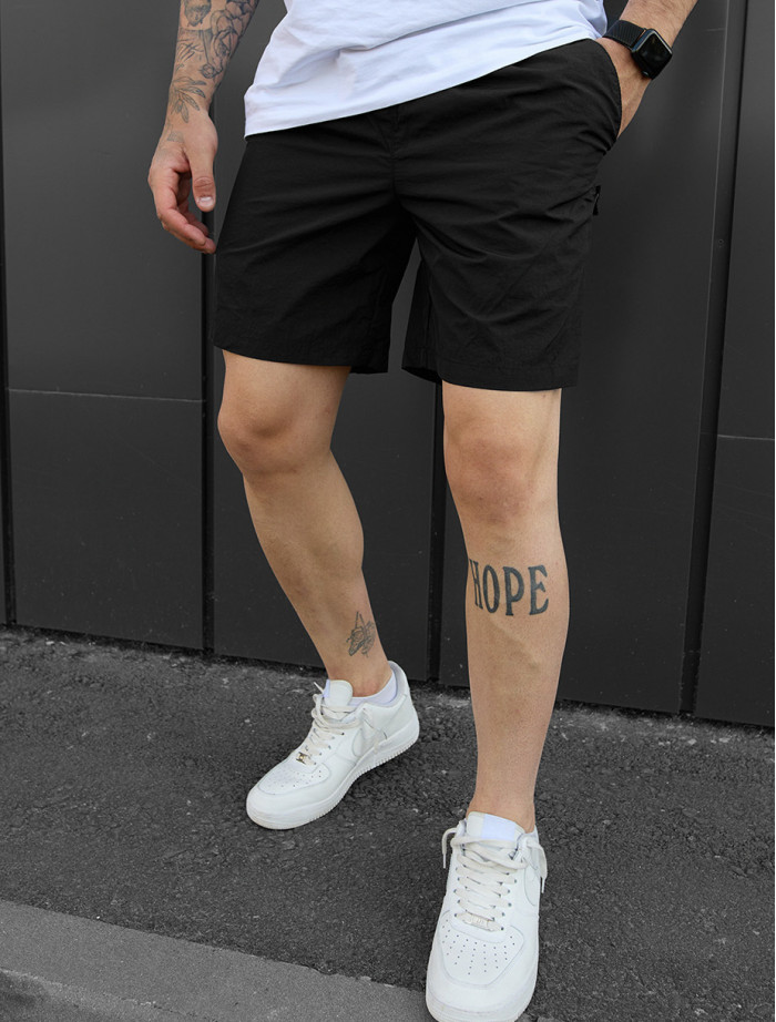 Szorty plażowe Staff ha black