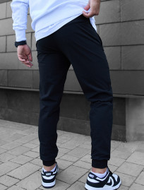 Joggery Staff spandex di black