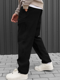 Spodnie ocieplane Staff cu black fleece