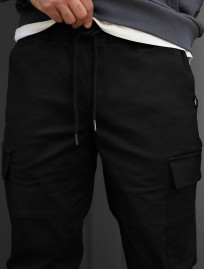Spodnie Staff hid cargo black