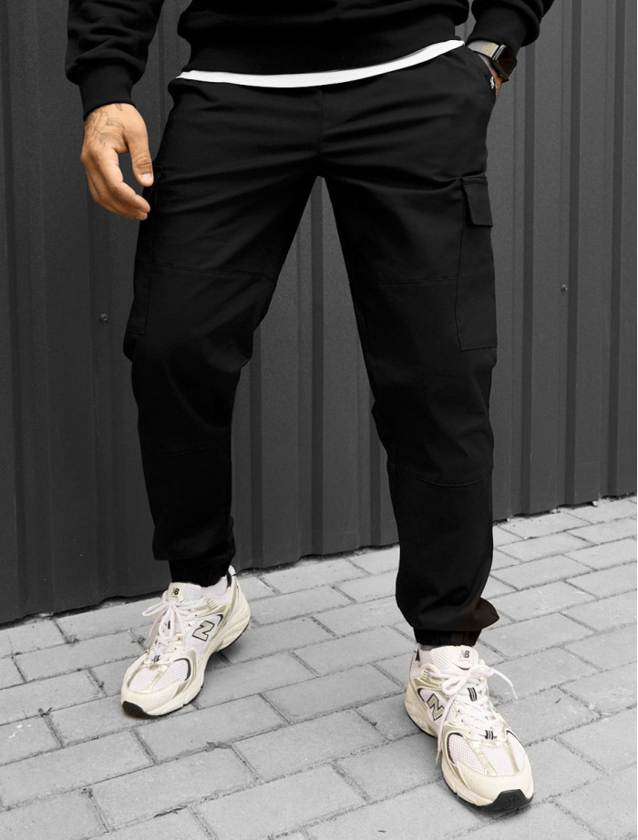 Spodnie Staff hid cargo black