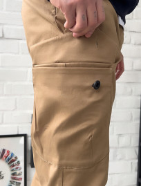 Spodnie Staff cargo gu beige