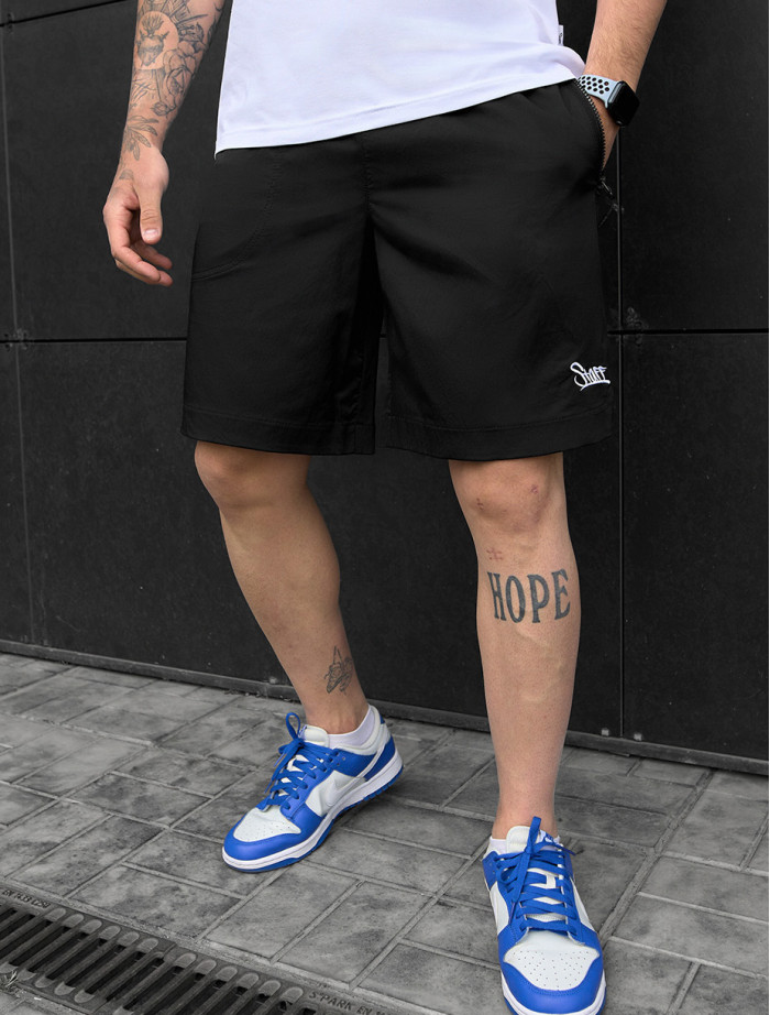 Spodenki chinos Staff loo black logo