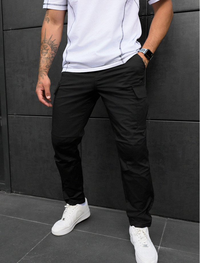 Spodnie Staff cargo ja black