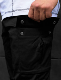 Spodnie Staff cargo ja black