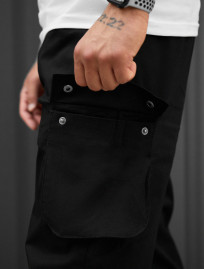 Spodnie Staff cargo gi black