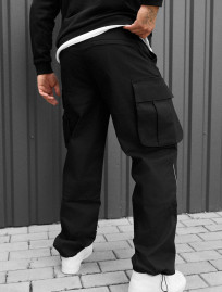 Spodnie Staff cargo fol black reflective