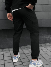 Spodnie Staff hid cargo black2