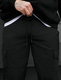 Spodnie Staff hid cargo black2