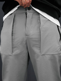 Spodnie chinos Staff rit light gray