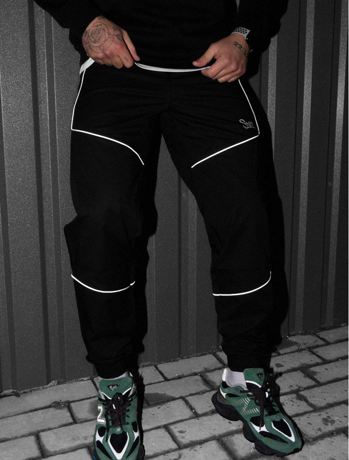 Joggery Staff reflective black