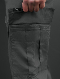 Spodnie Staff cargo ro dark gray