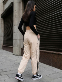 Spodnie Staff sky beige reflective