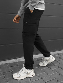 Spodnie Staff cargo ter black