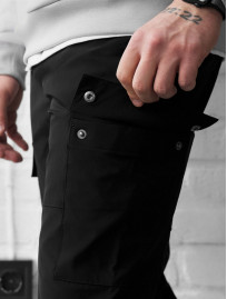 Spodnie Staff cargo hi black