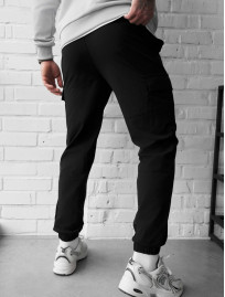 Spodnie Staff cargo hi black