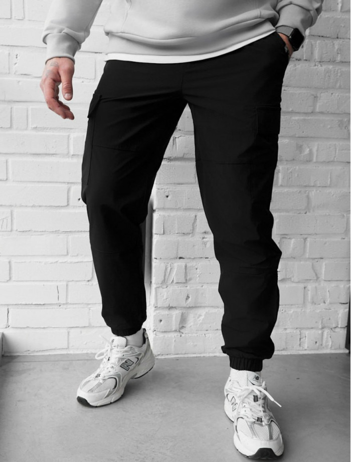 Spodnie Staff cargo hi black