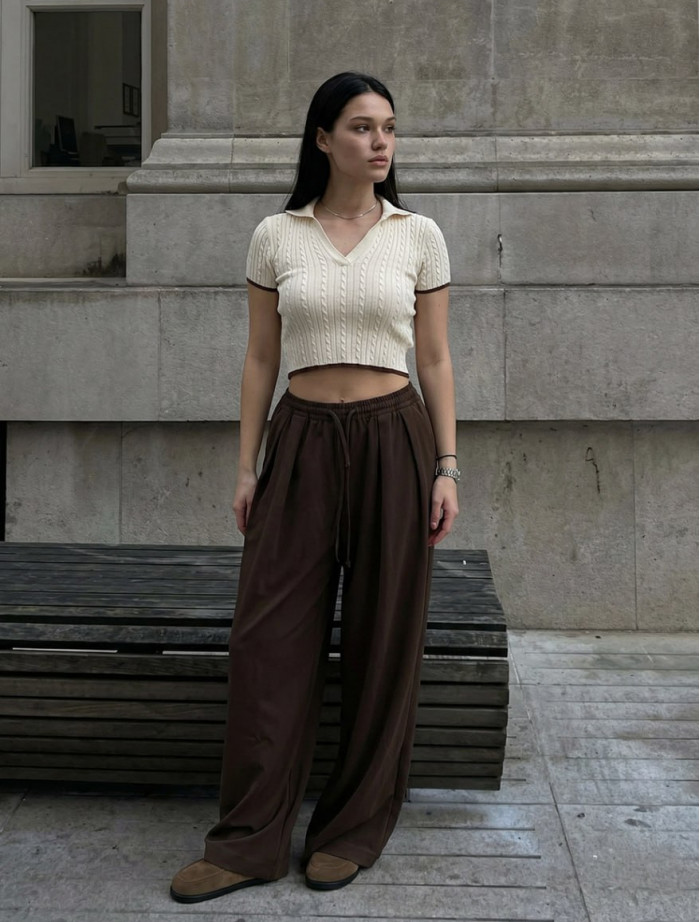 Spodnie Staff noa brown