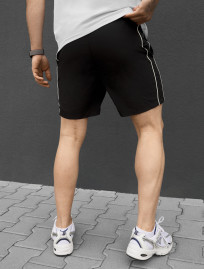 Szorty plażowe Staff hor black reflective
